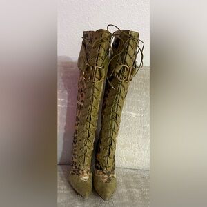 Christian Dior “RARE” vintage lace boots.